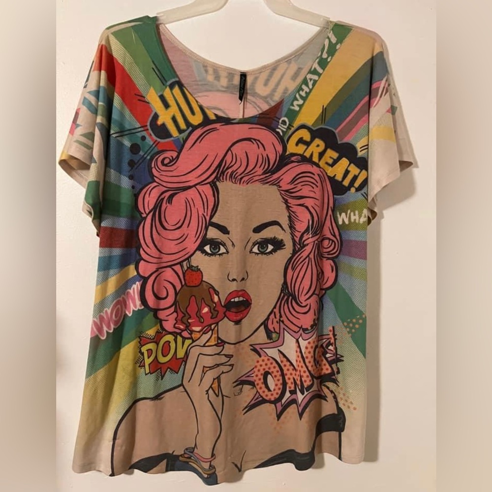 Polianna pop art tee